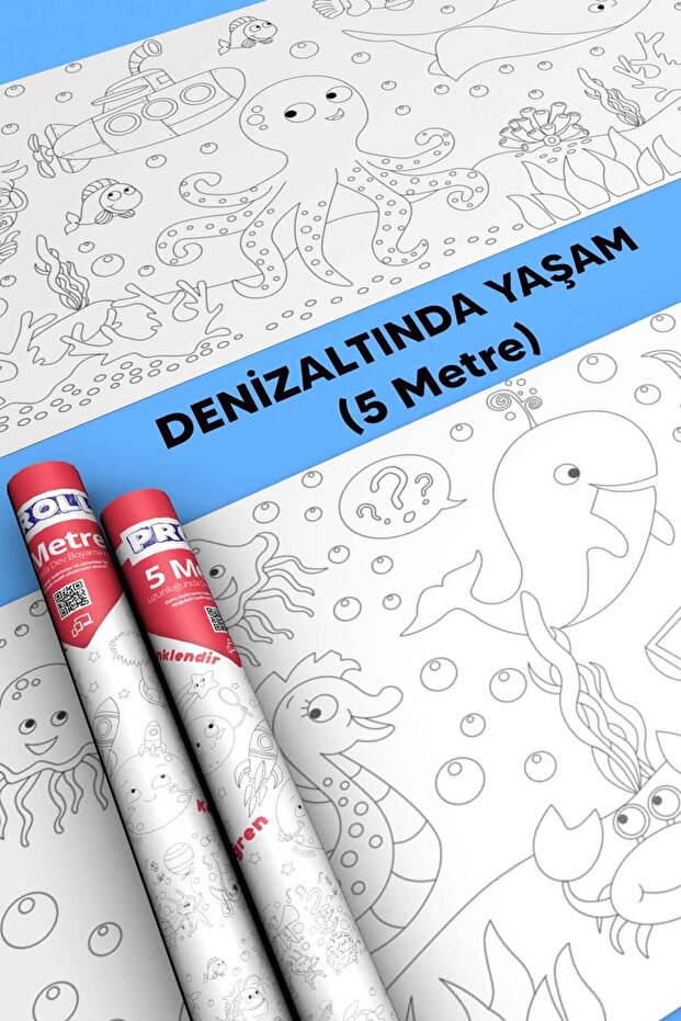 Denizaltı Boyama Kağıdı - 5