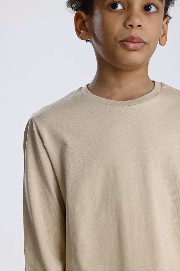 Basic Uzun Kol Tişört - 3