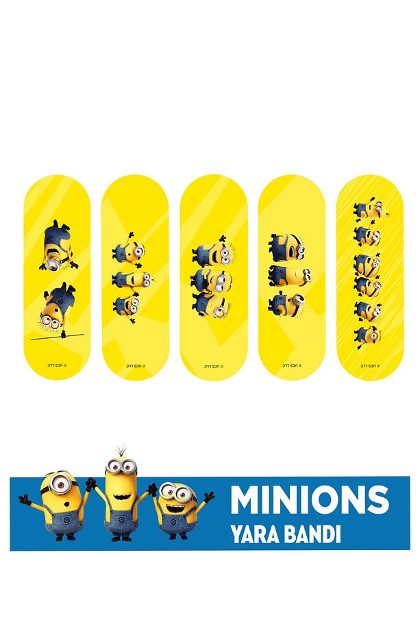 Minions Minyonlar Lisanslı Yara Bandı 15 adet - 3