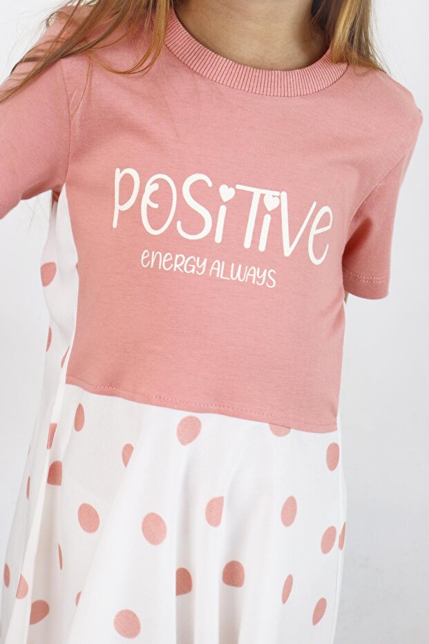 Puantiyeli Elbise - 4