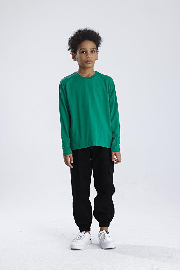 Basic Uzun Kol Tişört - 3