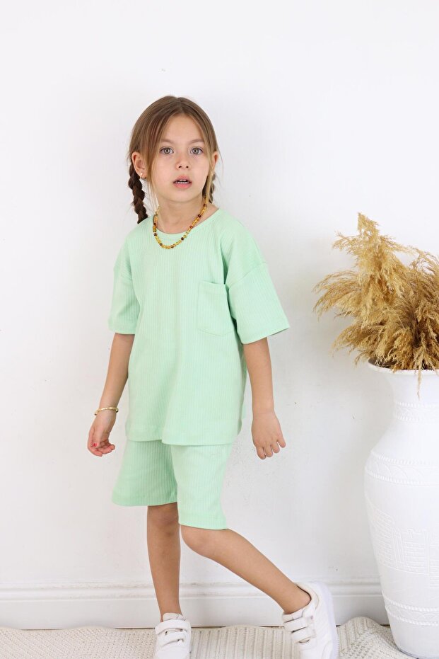 مجموعة بدلة مزدوجة مع تقارير متشابكة - 3