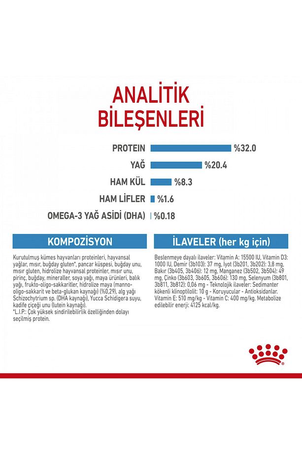 Orta Irklar Için Yavru Kuru Köpek Maması 15kg - 6