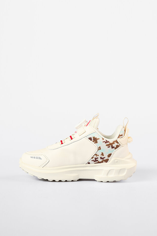 Code Hafif Unisex Çocuk Bej Spor Ayakkabı - 5