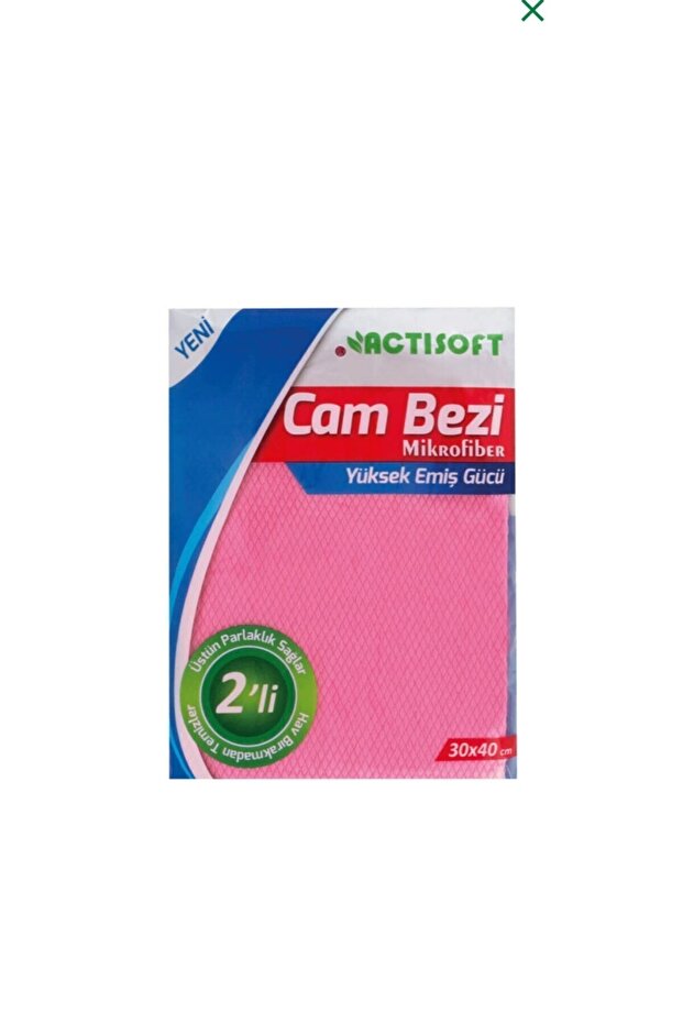 Mikrofiber Cam Bezi 2'li - 1