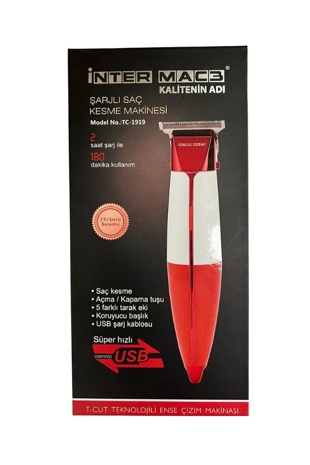 İNTER MAC3 ŞARJLI SAÇ KESME MAKİNESİ - 2