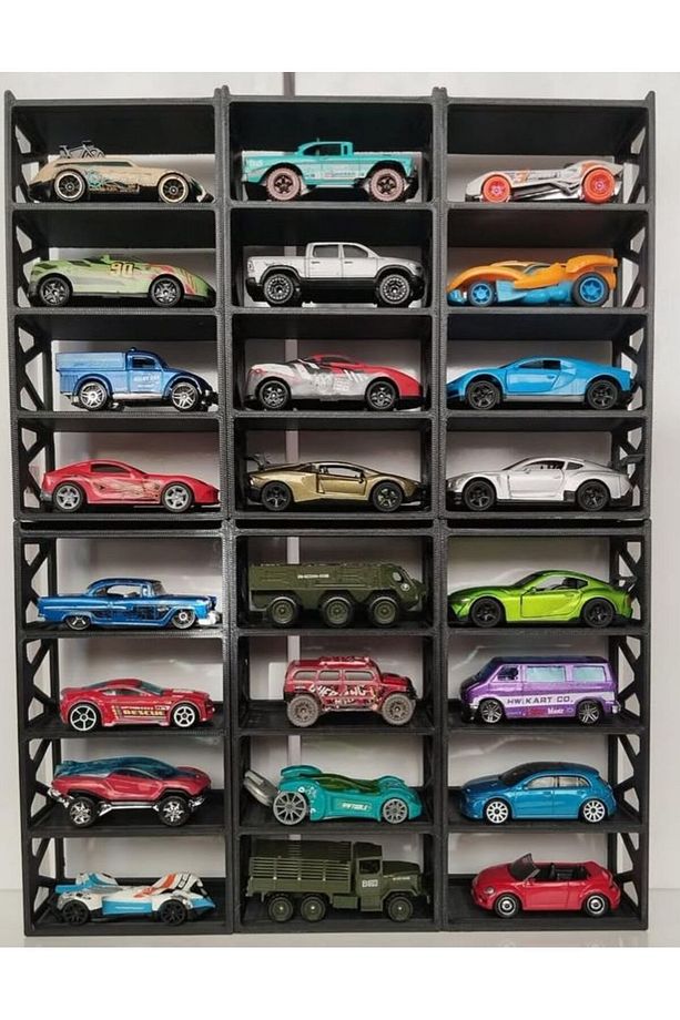 Hot Wheels Raf/ Oyuncak Araba Rafı - 1