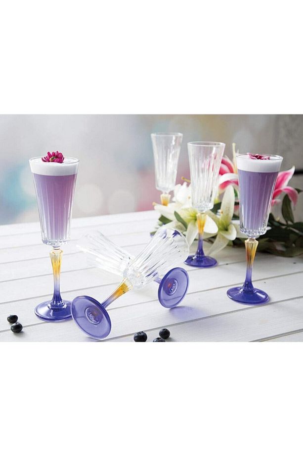 Rcr Gipsy Şampanya Kadehi 210 Ml 6'lı Set - 6