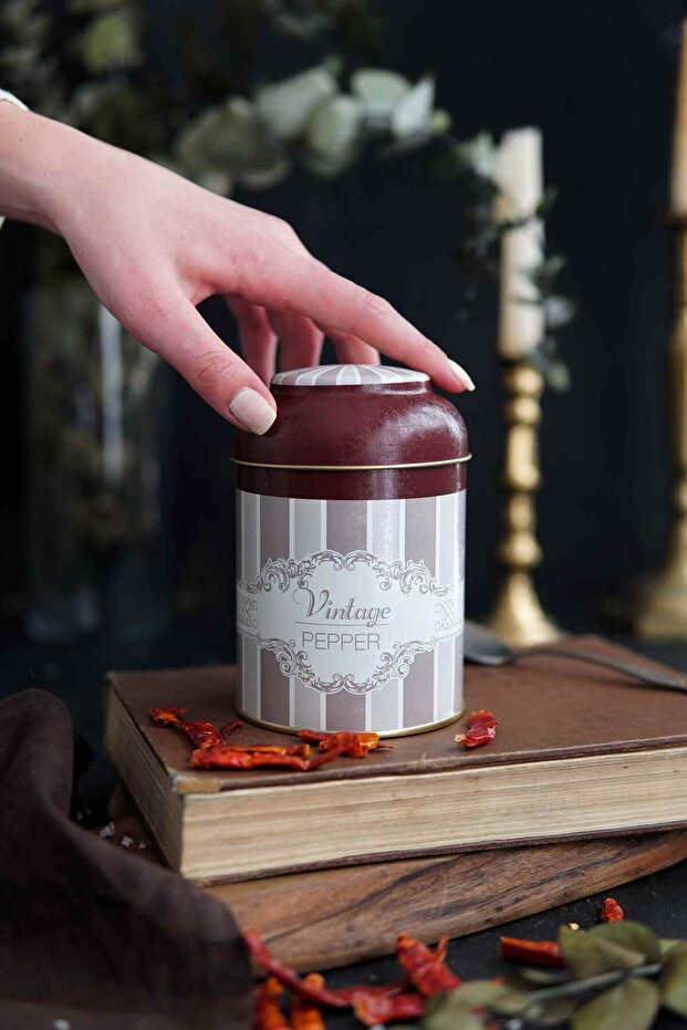 Er080-6l برطمان توابل منقوش بالفلفل إليجانس 0.6 لتر - 2