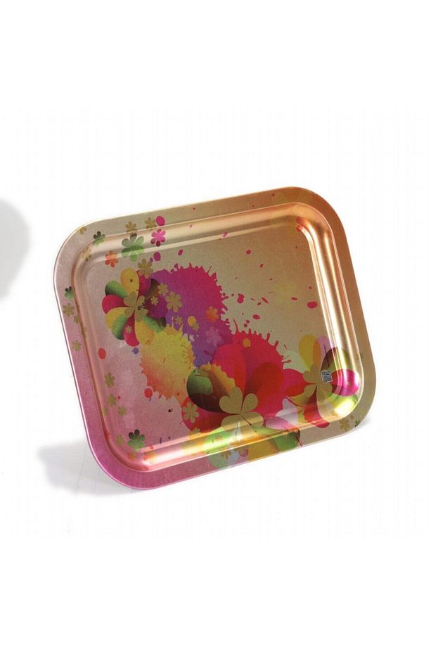 Ef161-74 Rainbow Desenli Dikdörtgen Tepsi 23x31 Cm - 3