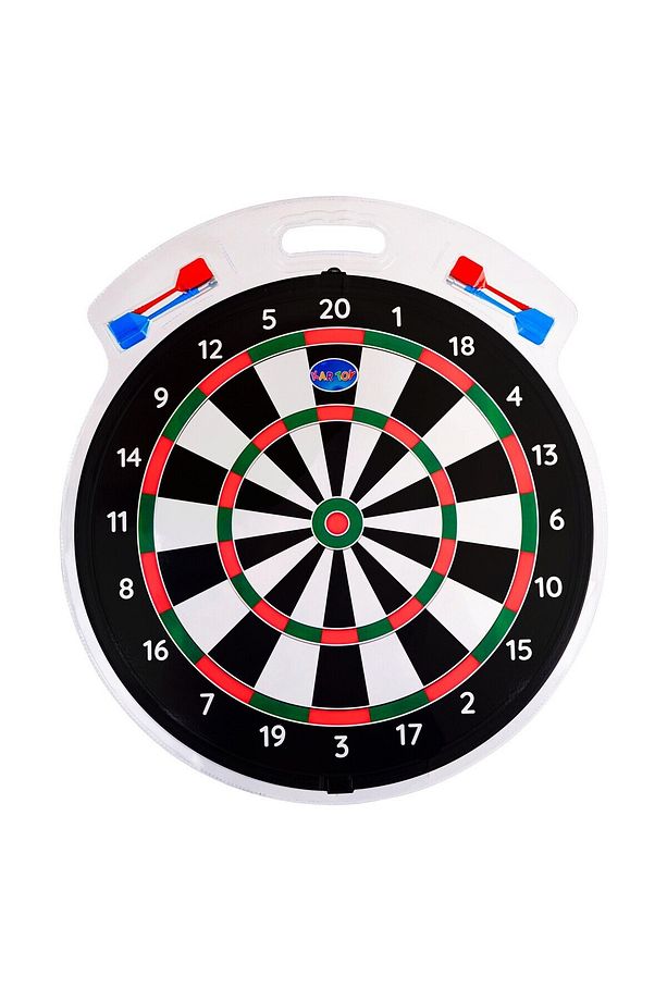 4 Oklu Mıknatıslı Profesyonel Dart Seti Çift Yönlü Manyetik Dart Askılı Dartboard - 7