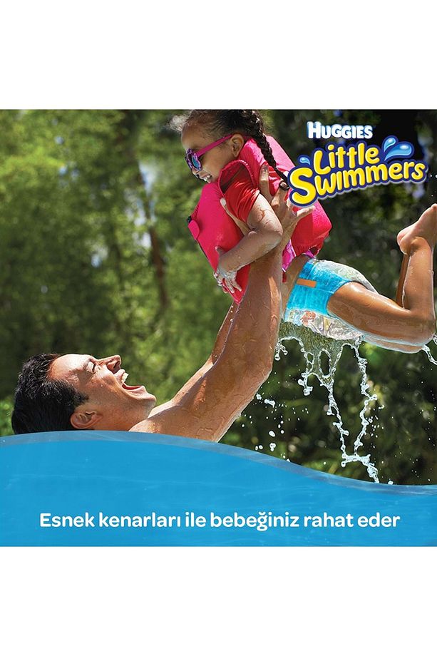 Little Swımmers Mayo Bebek Bezi Beden:5-6 (12-18KG) Tekli (İÇ ADET 11) - 4