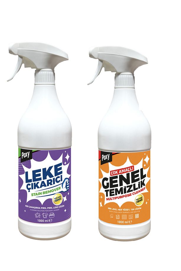 Genel Temizlik & Sıvı Leke Çıkarıcı 1000 ml Tüm Renkler Konsantre Bitkisel Temizleyici - 1