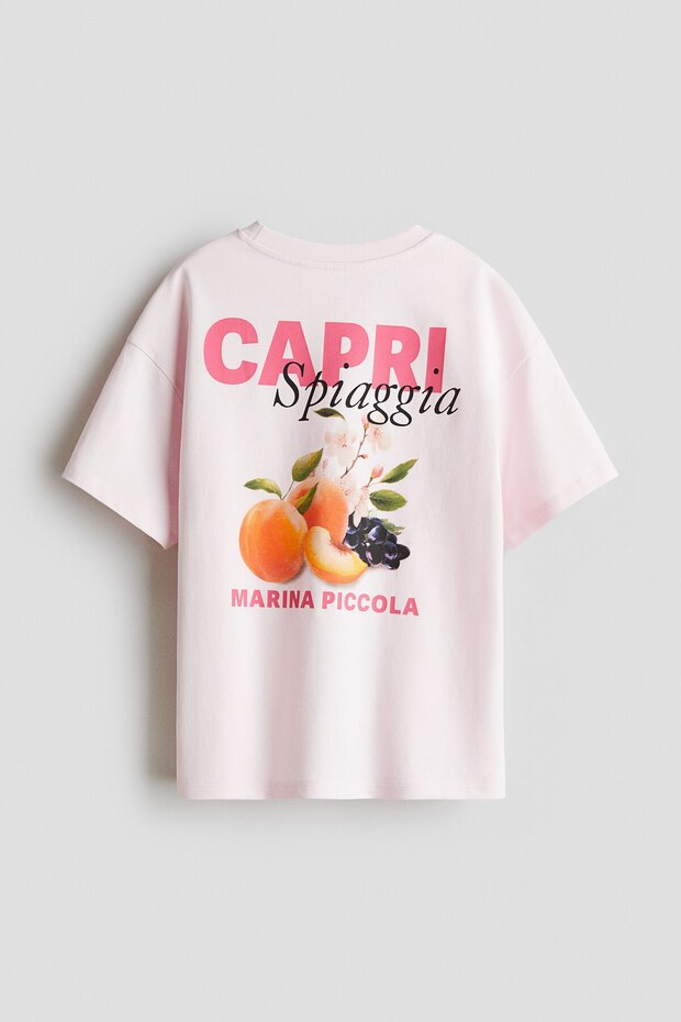 Pamuklu Oversize Tişört - 2