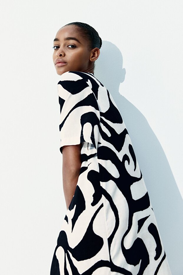 Viskoz Tunik Elbise - 4