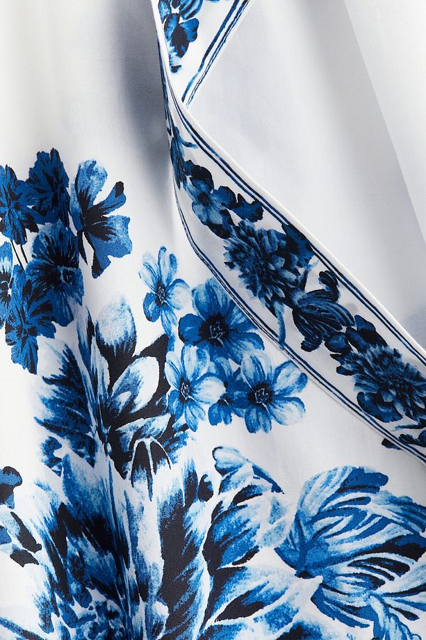 Bağcık Detaylı Poplin Etek - 5