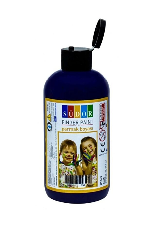 Parmak Boyası - Prusya Mavi 250 ml. - 1