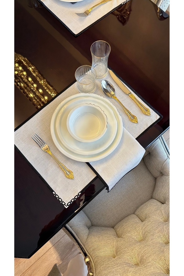 Zincir Desen 6'lı Set - 1