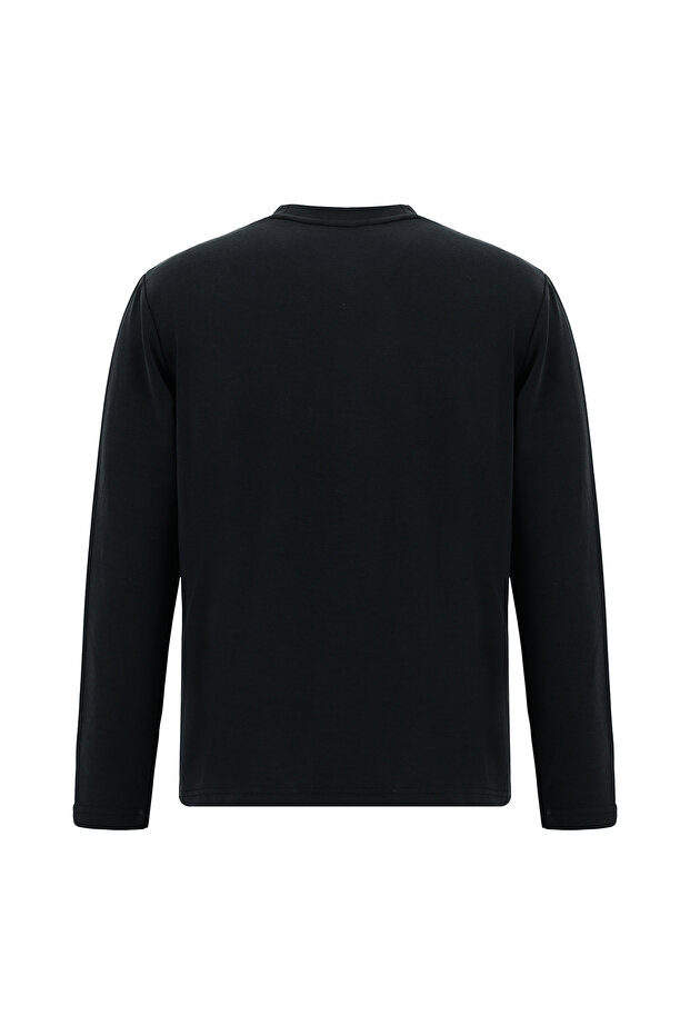 Bisiklet Yaka Regular Fit Sweatshirt - 2