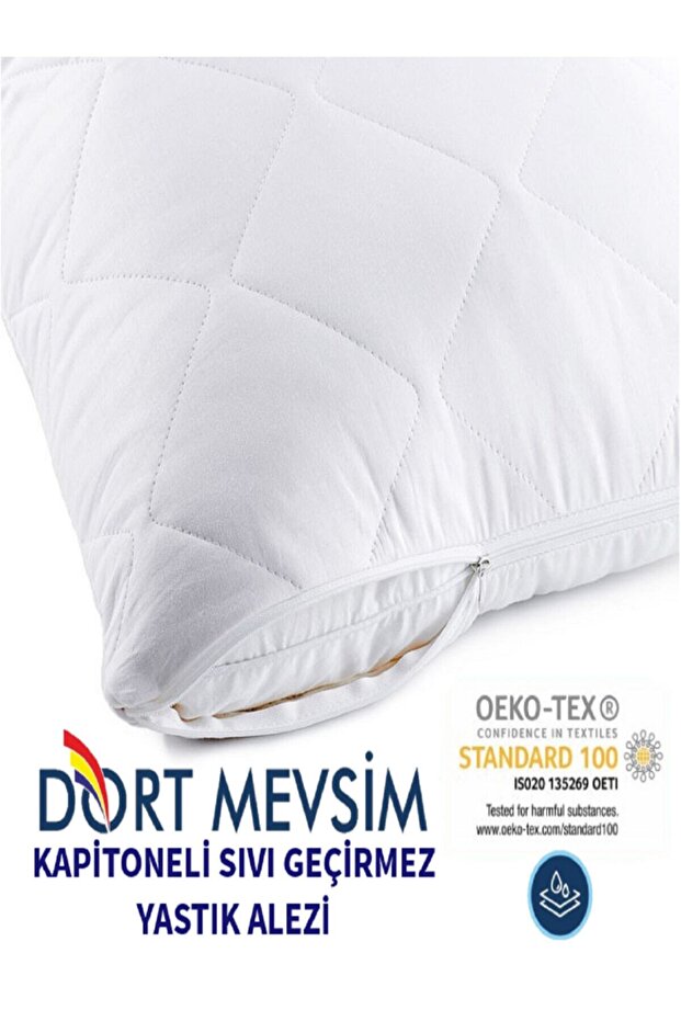 Protector de pernă matlasat rezistent la lichide, pachet de 2 - 7