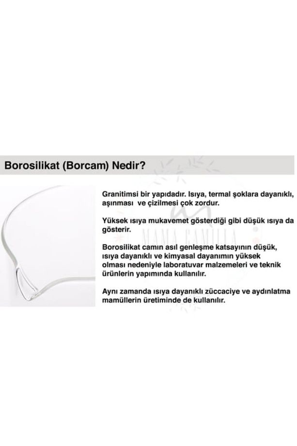 2'li Cam Cezve & Sütlük Takımı ● Borosilikat ● Ateşe Temasa Uygun ● 800ML - 300ML - 5
