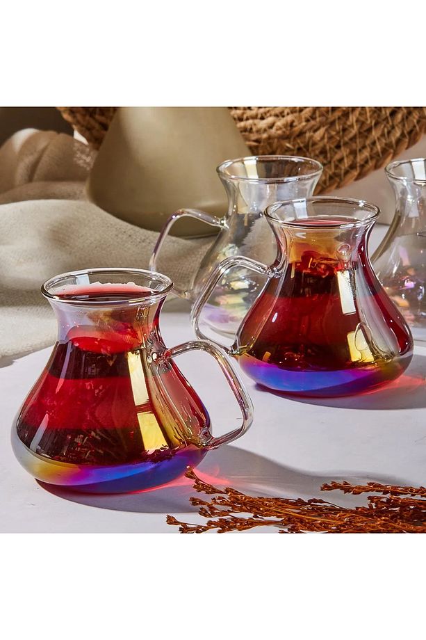 Ehl-i Keyf Luster 6'lı Çay Bardağı Seti 200 ml - 3