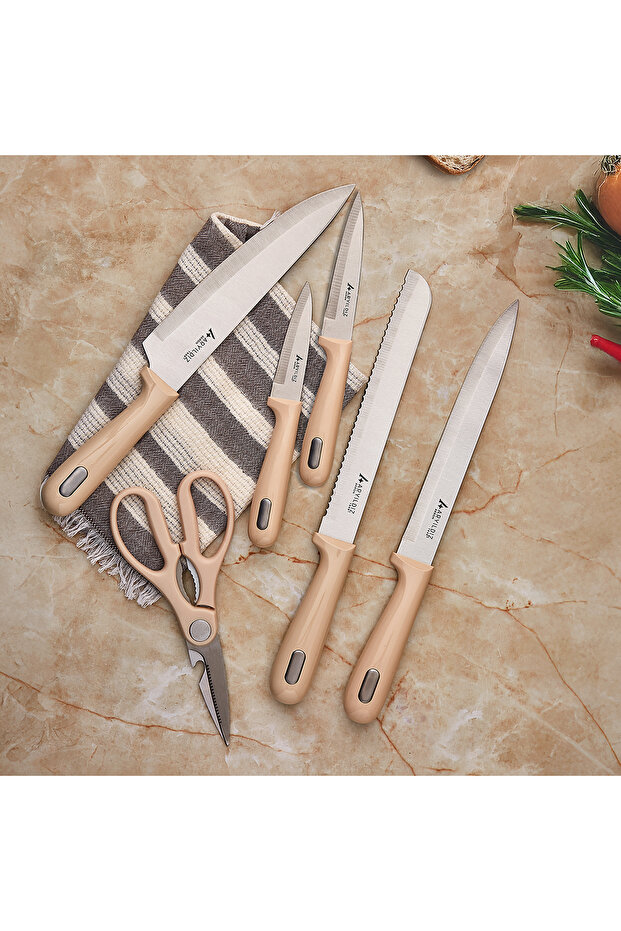 Akron 7 Parça Blok Bıçak Seti - 2