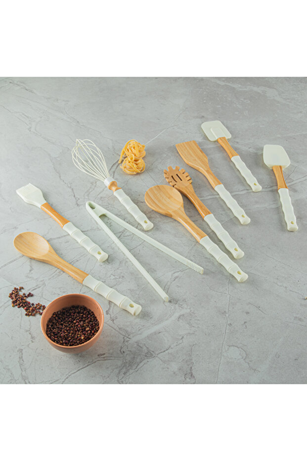 9 Parça Servis Seti Beyaz - 2