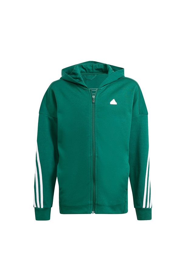 Future Icons 3-Stripes Full-Zip Kapüşonlu Üst - 3