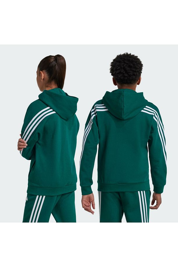Future Icons 3-Stripes Full-Zip Kapüşonlu Üst - 8