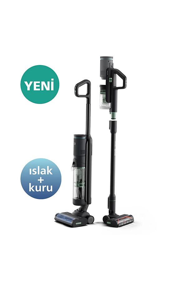 Aqua Trio Kablosuz Dikey Süpürge Xw7263/11 - 7