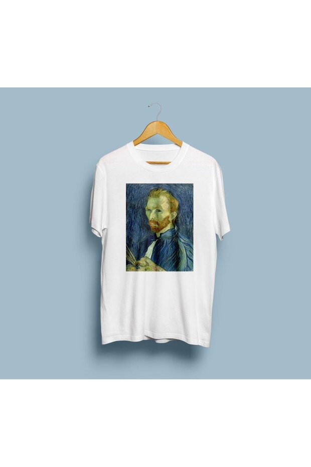 Oversize Vincent Van Gogh Printed Unisex T-Shirt