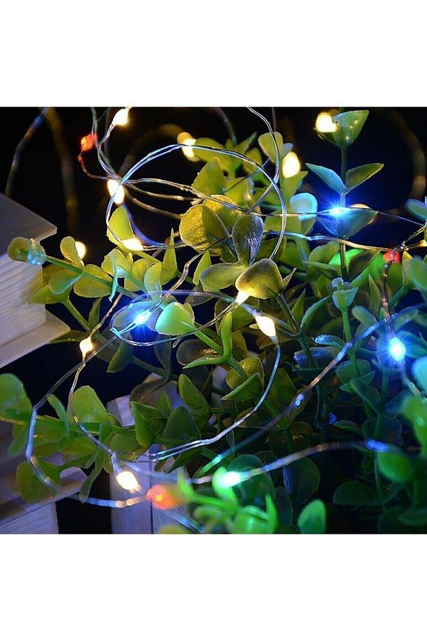 Mantar Tıpalı Peri Led 2 Mt Renkli Şişe Led Piller 1 Adet - 7