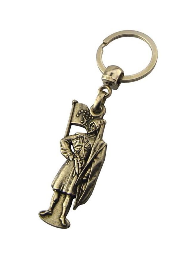 Adige Abrek Keychain (Nickel Oxide)