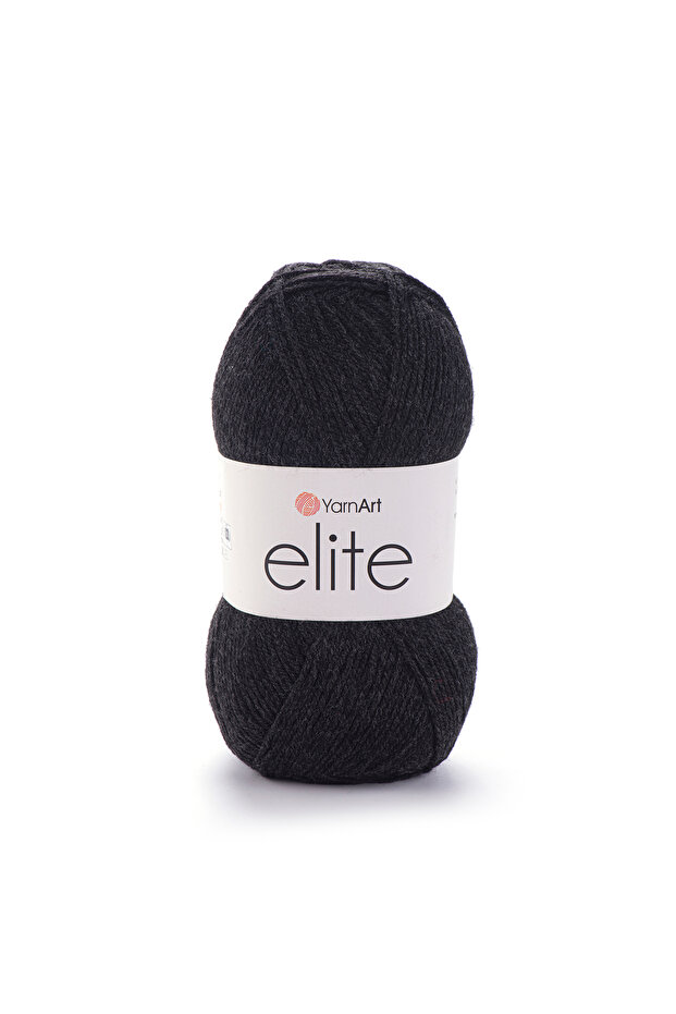 Elıte - خيط محبوك يدويًا أنثراسايت-241