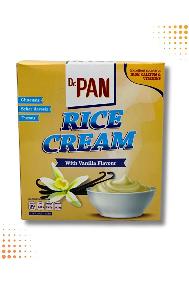 Dr. Pan Rice Cream Vanilyalı 400 Gr - 2