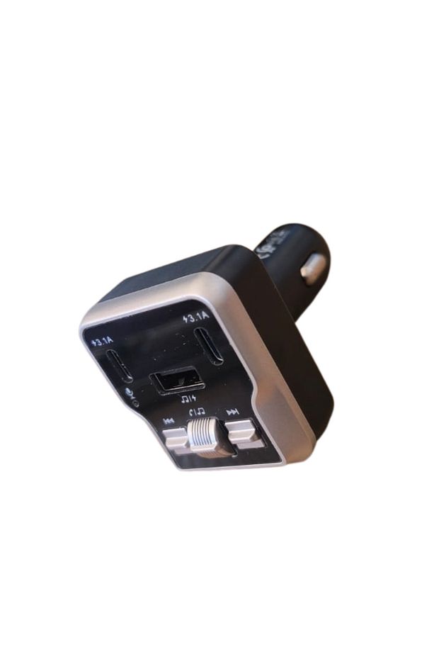 Bluetooth FM Transmitter Araç Kiti C66 | 30W Hızlı Şarj, USB/SD/MP3, Tüm Araçlara Uyumlu - 8