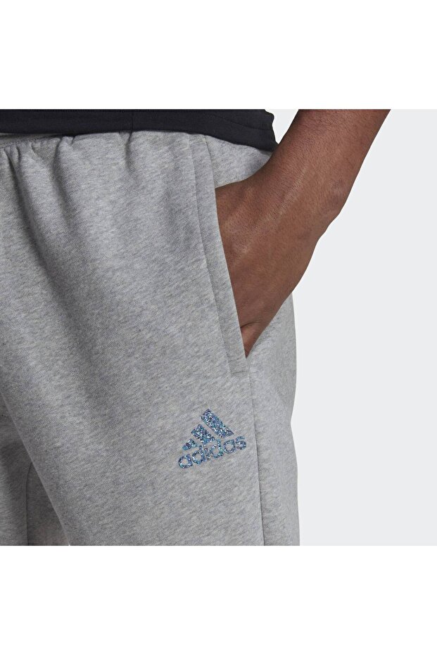 Stadium Fleece Badge of Sport Cuffed Eşofman Altı - 6