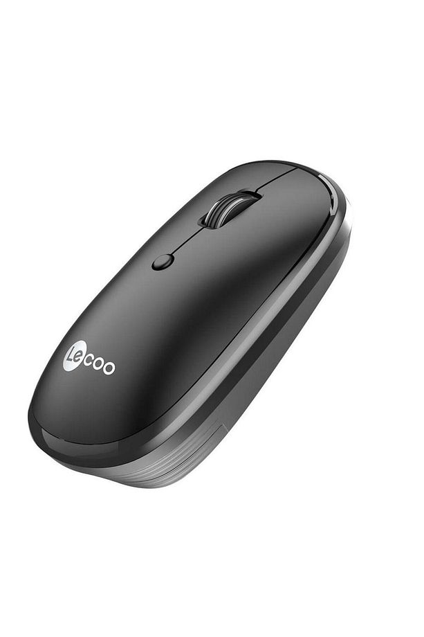 Ws209 Dual Mod Bluetooth Ve Kablosuz Şarj Edilebilir Optik Mouse Siyah - 2