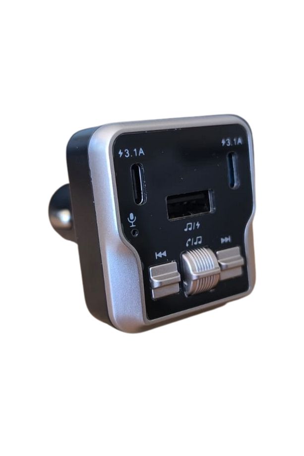 Bluetooth FM Transmitter Araç Kiti C66 | 30W Hızlı Şarj, USB/SD/MP3, Tüm Araçlara Uyumlu - 7