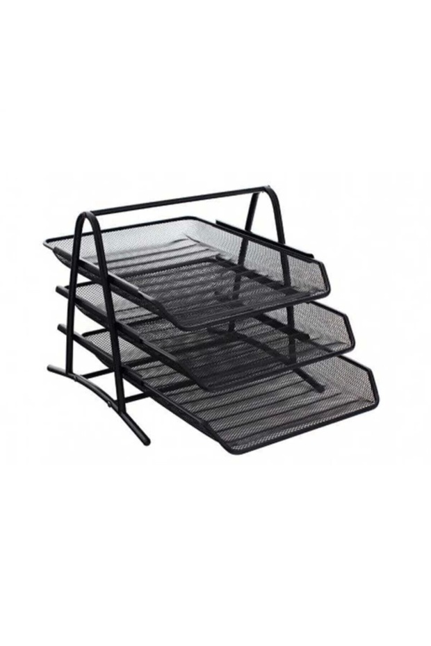STİLO Mesh LAPEL SHELF 3-PIECE BLACK