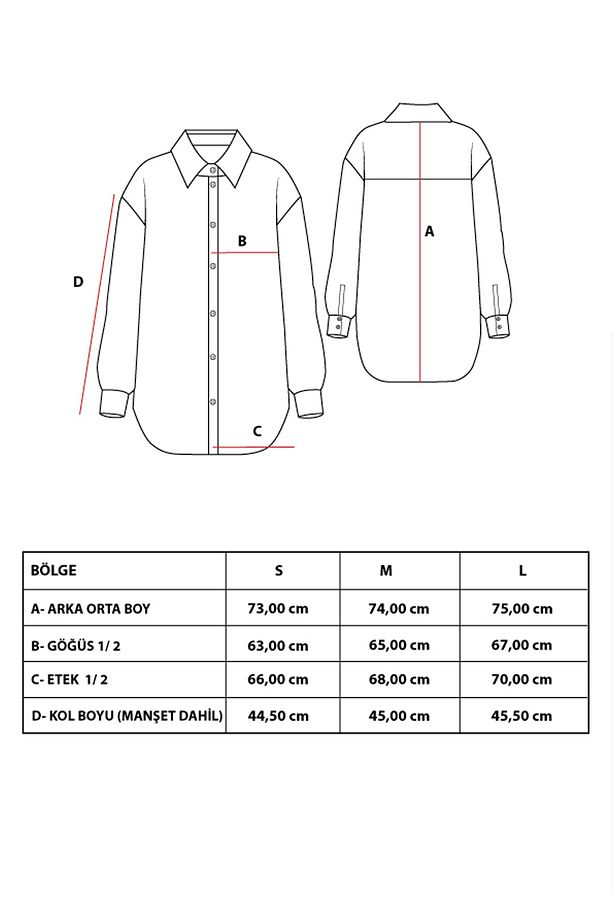 Mavi Büyük Tek Cep Rahat Kalıp Uzun Kollu Oxford Oversize Gömlek | Mkes161423-1 - 8