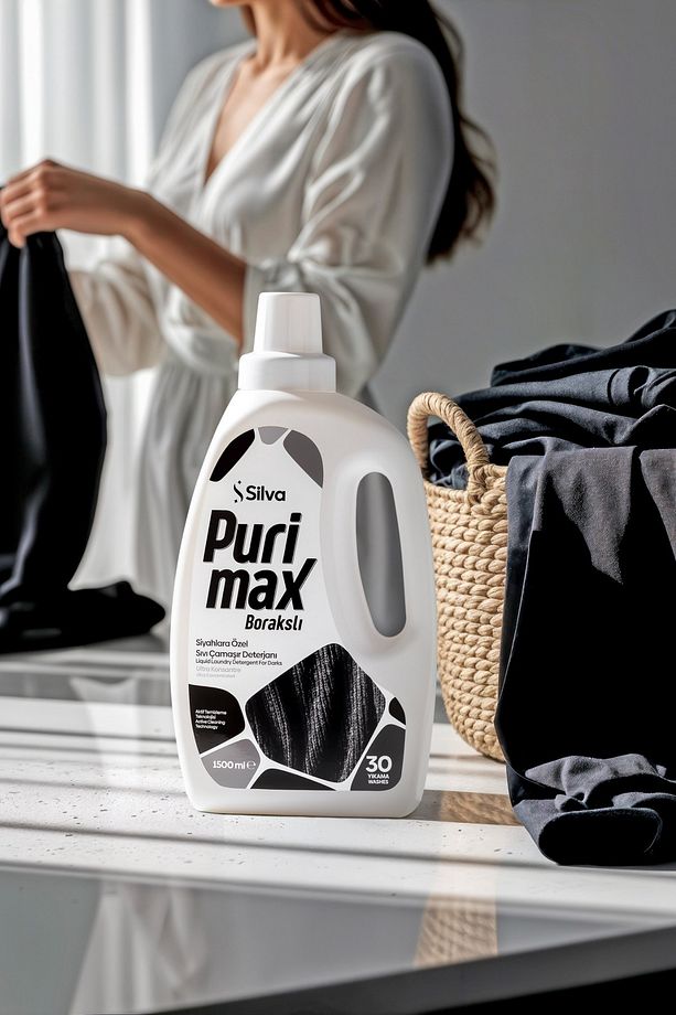 Purimax Siyahlara Özel Çamaşır Deterjanı 1500 ml - 1