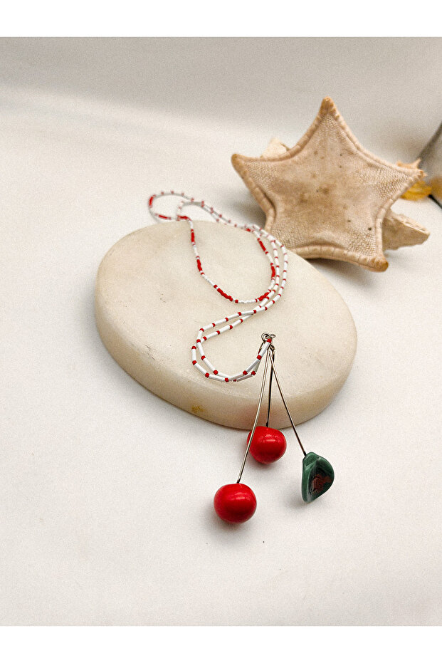 Murano Kiraz Kolye - 2