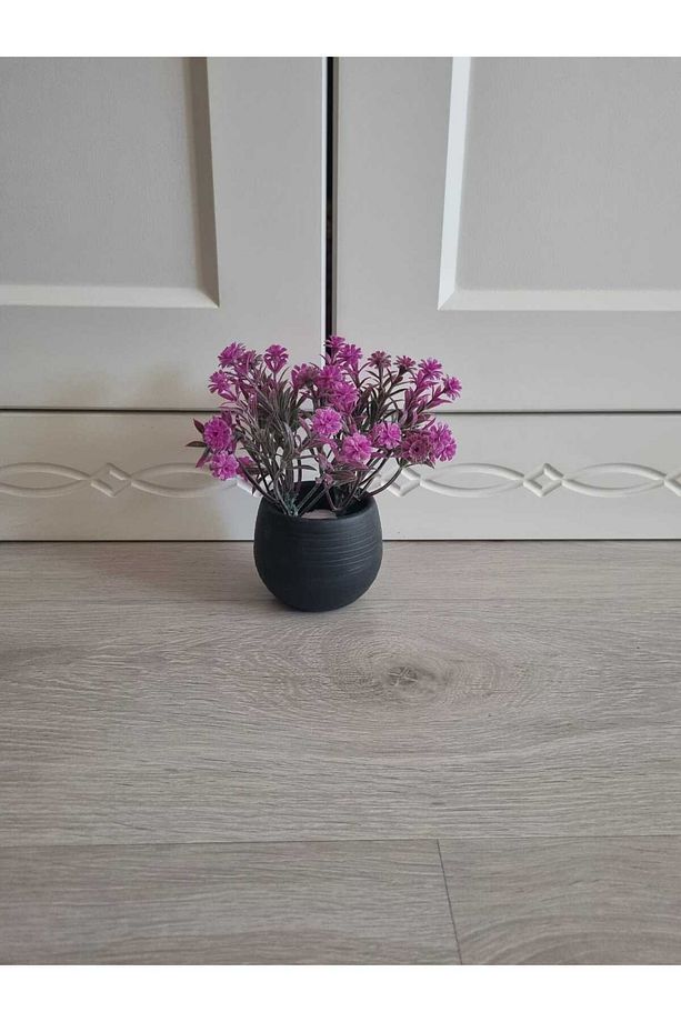 Saksılı Mini Yapay Çiçek 6x12 cm - 2