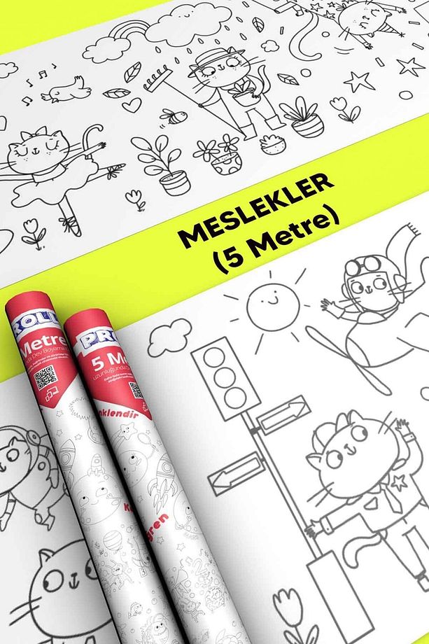Meslekler Boyama Kağıdı - 4