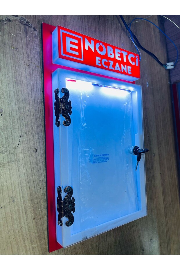 nöbetçi eczane panosu - 1