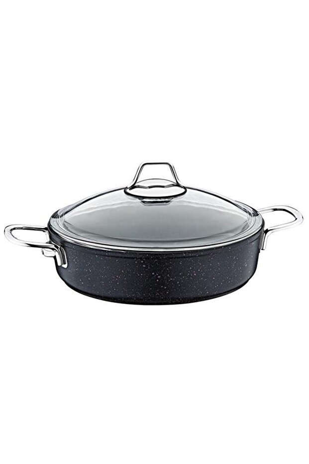 Black Pearl 24 Cm Short Casserole