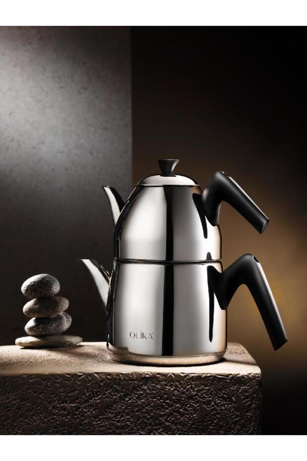 Çağla 4 Parça Çaydanlık Seti - 2