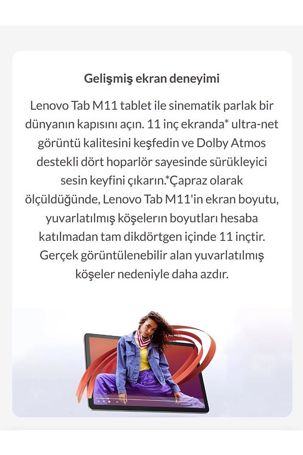 Simkartlı Tablet Donkunmatik 11inc FullHD IPS Ekran 8 Çekirdekli Tab M11 8Gb Ram 128Gb Hazfıza - 8